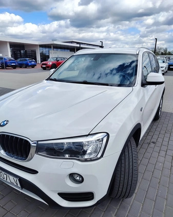 BMW X3 cena 92250 przebieg: 170735, rok produkcji 2017 z Chorzów małe 254